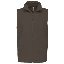 KARIBAN Férfi LUCA polár mellény, Kariban KA913, Green Olive-XL férfi mellény