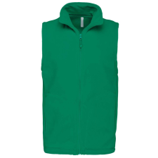 KARIBAN Férfi LUCA polár mellény, Kariban KA913, Kelly Green-XL férfi mellény