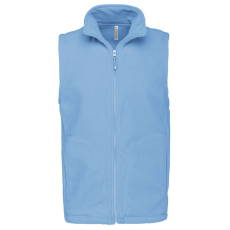 KARIBAN Férfi LUCA polár mellény, Kariban KA913, Sky Blue-2XL