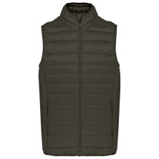 KARIBAN Férfi mellény ultrakönnyű, Kariban KA6113, Dark Khaki-XL