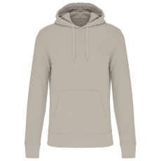 KARIBAN Férfi organikus kapucnis pulóver, Kariban KA4027, Clay-3XL
