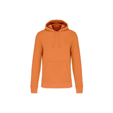 KARIBAN Férfi organikus kapucnis pulóver, Kariban KA4027, Light Orange-S