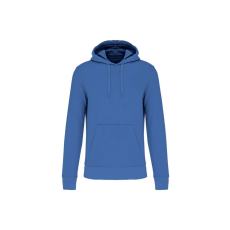 KARIBAN Férfi organikus kapucnis pulóver, Kariban KA4027, Light Royal Blue-2XL