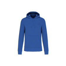 KARIBAN Férfi organikus kapucnis pulóver, Kariban KA4027, True Indigo-3XL férfi pulóver, kardigán