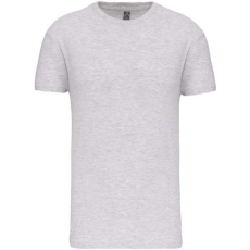 KARIBAN Férfi organikus rövid ujjú póló, Kariban KA3025IC, Ash Heather-2XL