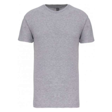 KARIBAN Férfi organikus rövid ujjú póló, Kariban KA3025IC, Oxford Grey-L