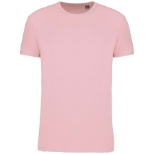 KARIBAN Férfi organikus rövid ujjú póló, Kariban KA3025IC, Pale Pink-2XL férfi póló