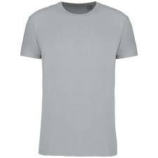 KARIBAN Férfi organikus rövid ujjú póló, Kariban KA3025IC, Snow Grey-2XL férfi póló