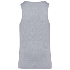 KARIBAN Férfi organikus ujjatlan póló, Kariban KA3023IC, Oxford Grey-3XL férfi póló