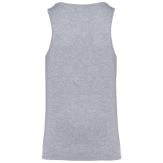 KARIBAN Férfi organikus ujjatlan póló, Kariban KA3023IC, Oxford Grey-XL