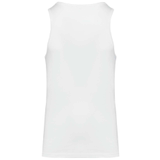 KARIBAN Férfi organikus ujjatlan póló, Kariban KA3023IC, White-S
