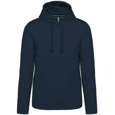 KARIBAN Férfi vastag kapucnis pulóver, Kariban KA489, Navy-XL