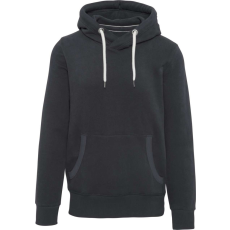 KARIBAN Férfi vastag kapucnis pulóver, Kariban KV2308, Vintage Charcoal-2XL