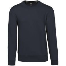 KARIBAN Férfi vastag környakas pulóver, Kariban KA488, Navy-3XL