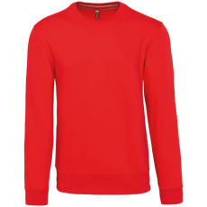 KARIBAN Férfi vastag környakas pulóver, Kariban KA488, Red-XL