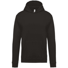 KARIBAN Gyermek kapucnis pulóver, Kariban KA477, Black-10/12