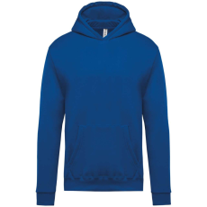 KARIBAN Gyermek kapucnis pulóver, Kariban KA477, Light Royal Blue-10/12