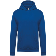 KARIBAN Gyermek kapucnis pulóver, Kariban KA477, Light Royal Blue-4/6 gyerek pulóver, kardigán