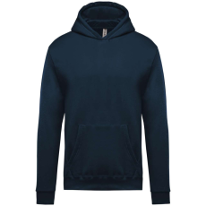 KARIBAN Gyermek kapucnis pulóver, Kariban KA477, Navy-4/6