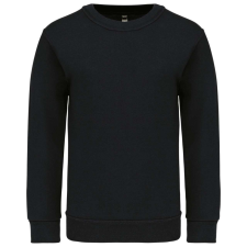 KARIBAN Gyermek környakas pulóver, Kariban KA475, Black-4/6 gyerek pulóver, kardigán