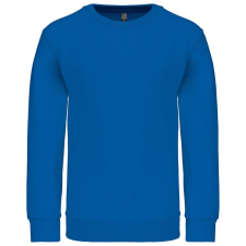 KARIBAN Gyermek környakas pulóver, Kariban KA475, Light Royal Blue-8/10 gyerek pulóver, kardigán