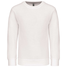 KARIBAN Gyermek környakas pulóver, Kariban KA475, White-10/12