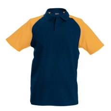 KARIBAN KA226 BASEBALL - SHORT-SLEEVED POLO SHIRT L