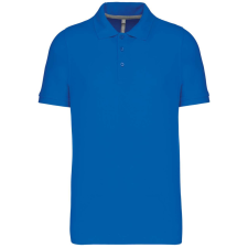 KARIBAN KA241 MEN&#039;S SHORT SLEEVE PIQUÉ POLO SHIRT L munkaruha