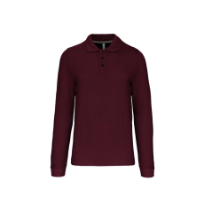 KARIBAN KA243 MEN'S LONG-SLEEVED POLO SHIRT M