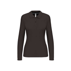 KARIBAN KA244 LADIES' LONG-SLEEVED POLO SHIRT S