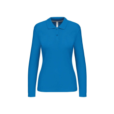 KARIBAN KA244 LADIES' LONG-SLEEVED POLO SHIRT S