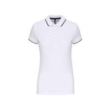 KARIBAN KA252 LADIES' SHORT-SLEEVED PIQUÉ KNIT POLO SHIRT L munkaruha