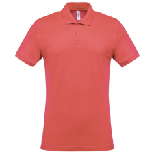 KARIBAN KA254 MEN'S SHORT-SLEEVED PIQUÉ POLO SHIRT L munkaruha