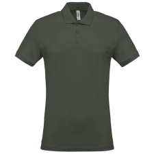 KARIBAN KA254 MEN&- 039;S SHORT-SLEEVED PIQUÉ POLO SHIRT 3XL férfi póló