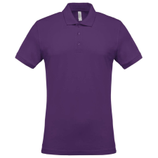 KARIBAN KA254 MEN&- 039;S SHORT-SLEEVED PIQUÉ POLO SHIRT 4XL férfi póló