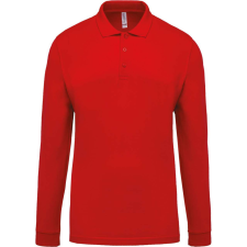 KARIBAN KA256 MEN&#039;S LONG-SLEEVED PIQUÉ POLO SHIRT 2XL munkaruha
