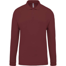 KARIBAN KA256 MEN'S LONG-SLEEVED PIQUÉ POLO SHIRT L munkaruha