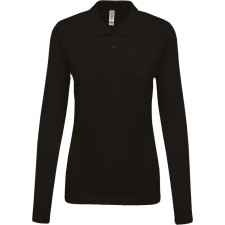 KARIBAN KA257 LADIES’ LONG-SLEEVED PIQUÉ POLO SHIRT 2XL munkaruha