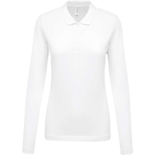 KARIBAN KA257 LADIES’ LONG-SLEEVED PIQUÉ POLO SHIRT 2XL munkaruha
