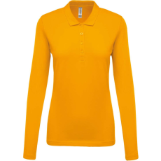 KARIBAN KA257 LADIES’ LONG-SLEEVED PIQUÉ POLO SHIRT 3XL