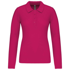 KARIBAN KA257 LADIES’ LONG-SLEEVED PIQUÉ POLO SHIRT M