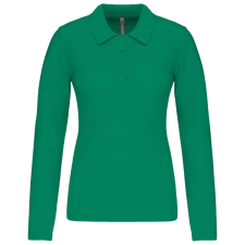 KARIBAN KA257 LADIES’ LONG-SLEEVED PIQUÉ POLO SHIRT S munkaruha
