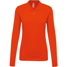 KARIBAN KA257 LADIES’ LONG-SLEEVED PIQUÉ POLO SHIRT XL munkaruha
