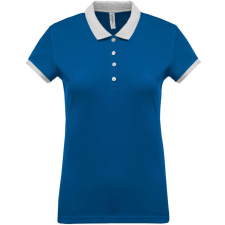 KARIBAN KA259 LADIES’ TWO-TONE PIQUÉ POLO SHIRT S munkaruha