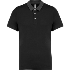 KARIBAN KA260 MEN&#039;S TWO-TONE JERSEY POLO SHIRT XL munkaruha