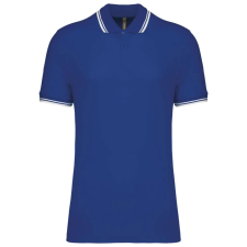 KARIBAN KA272 MEN'S SHORT-SLEEVED POLOSHIRT WITH CONTRASTING PIPING 2XL munkaruha
