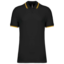 KARIBAN KA272 MEN'S SHORT-SLEEVED POLOSHIRT WITH CONTRASTING PIPING 4XL munkaruha