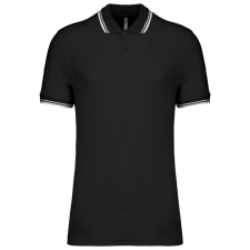 KARIBAN KA272 MEN'S SHORT-SLEEVED POLOSHIRT WITH CONTRASTING PIPING M munkaruha
