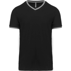 KARIBAN KA374 FÉRFI V-NYAKÚ PIQUÉ PÓLÓ L