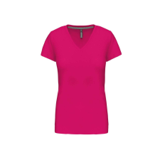 KARIBAN KA381 NŐI RÖVID UJJÚ V-NYAKÚ PÓLÓ 2XL munkaruha